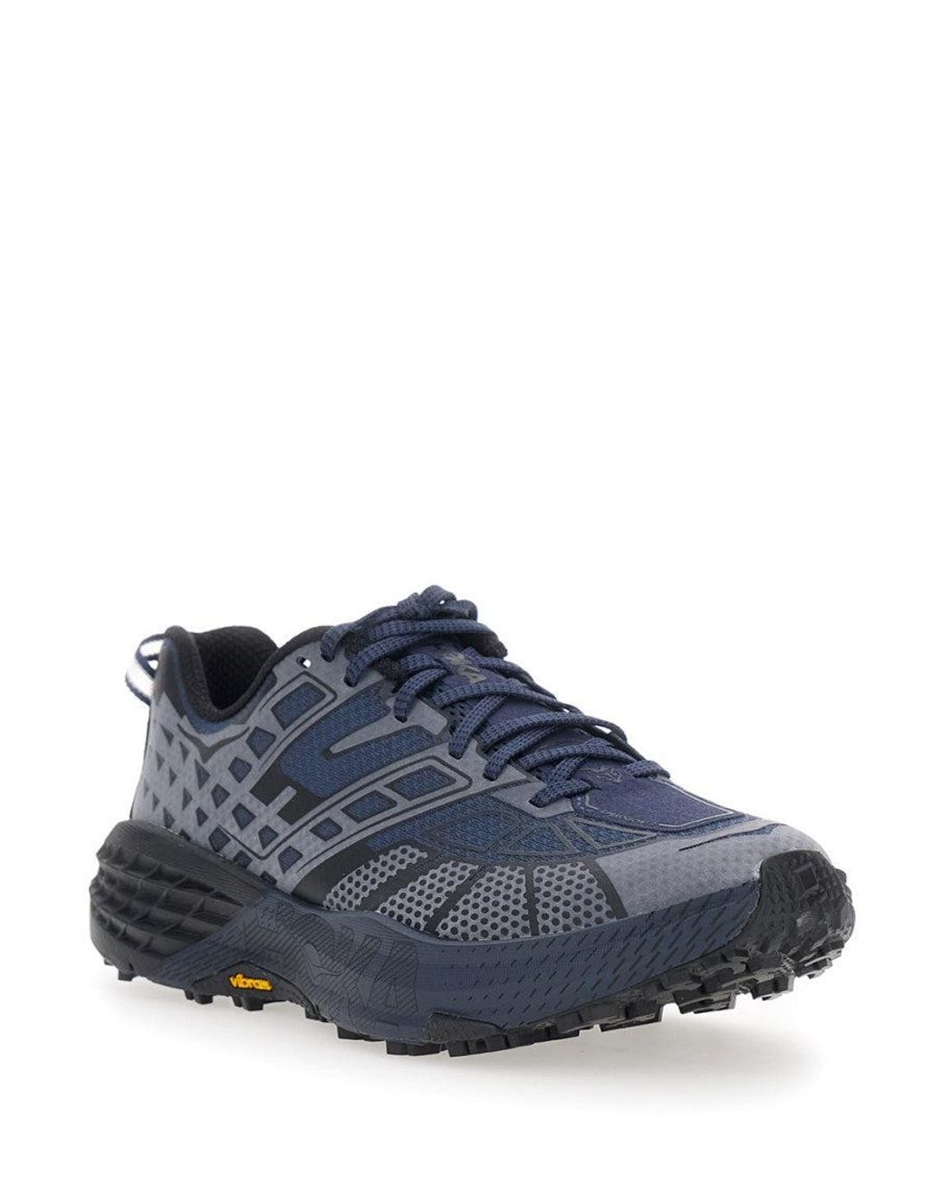 Hoka One One Blue Graphic Speedgoat Sneakers for men