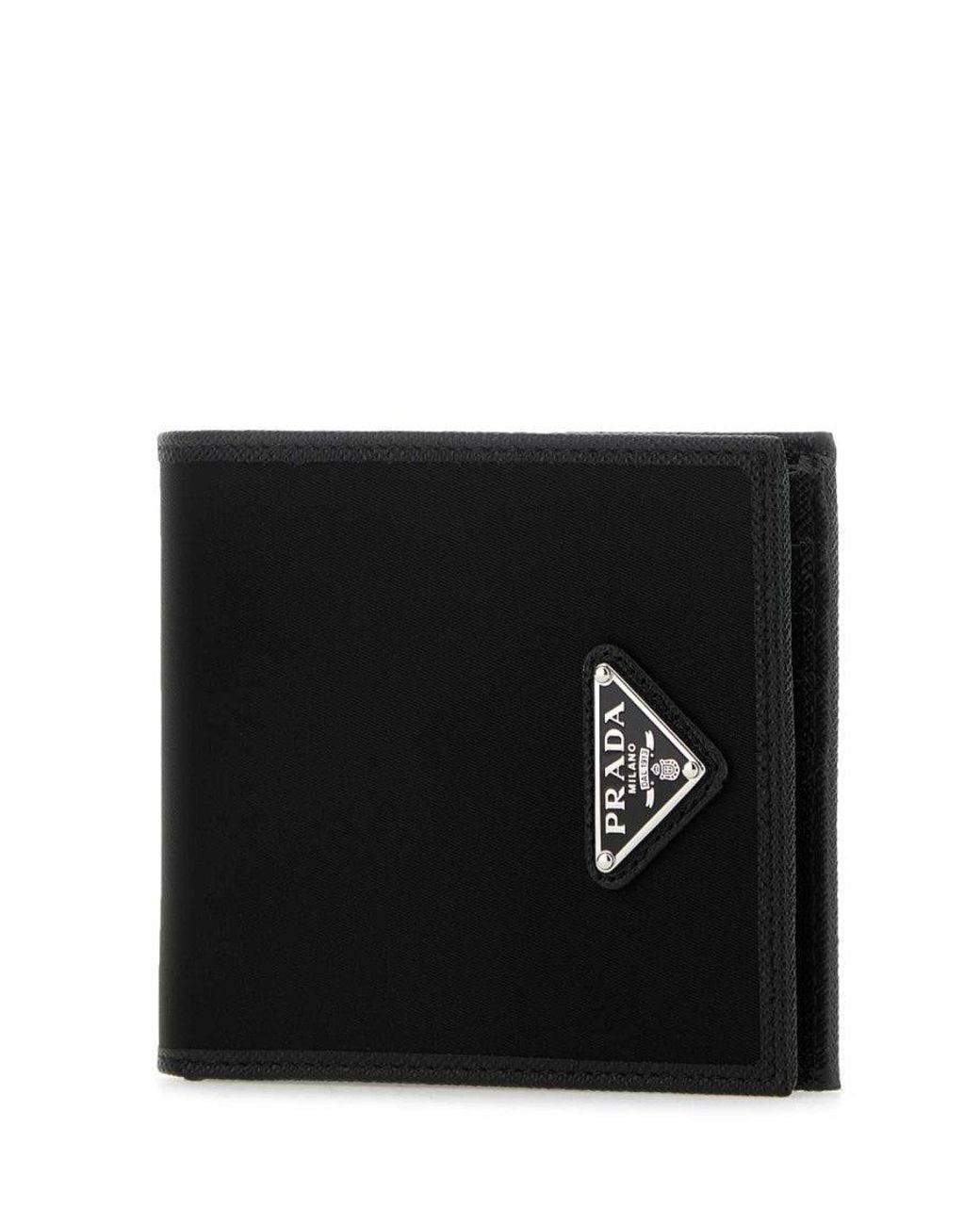 Prada Black Signature Wallet for men