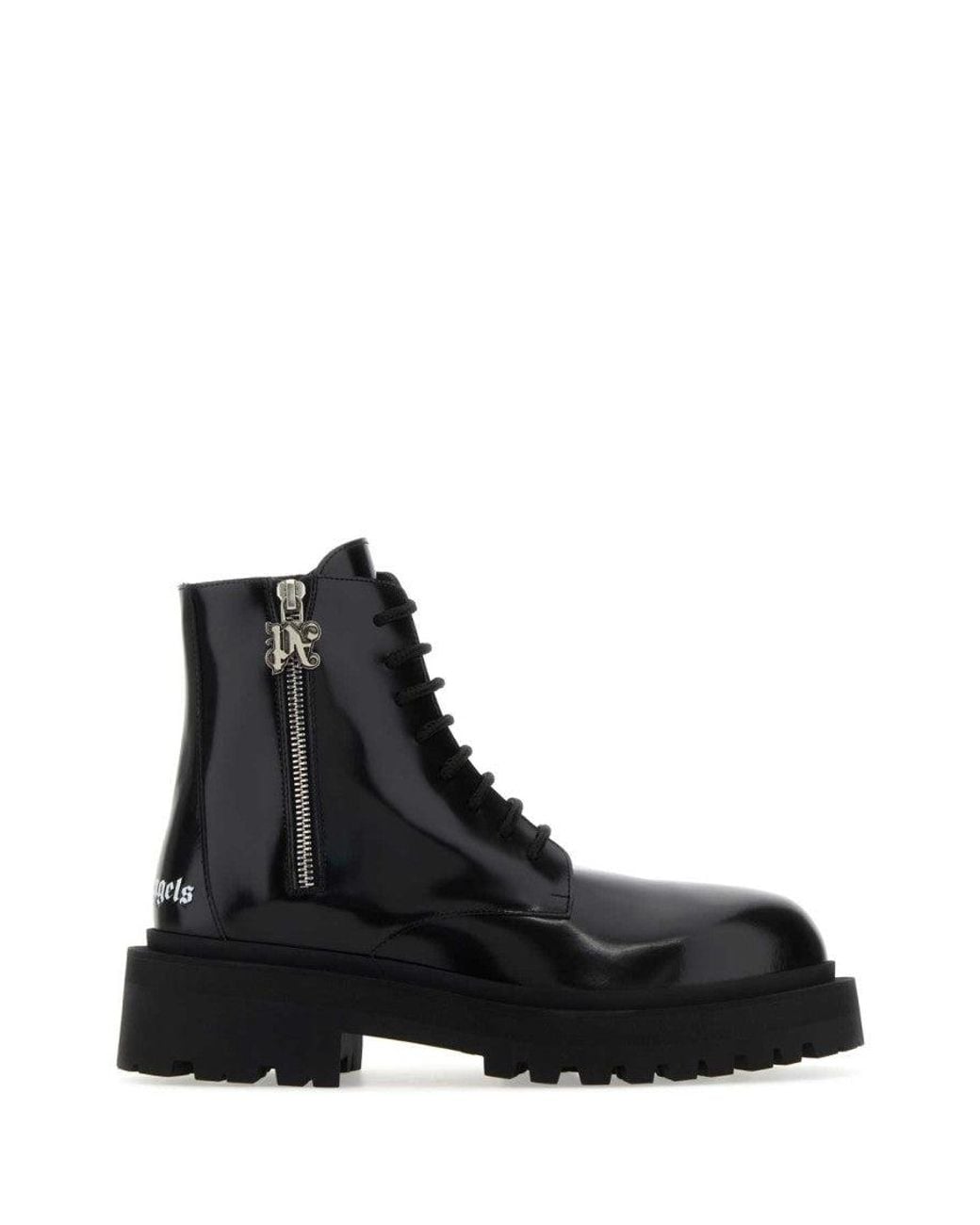 Palm Angels Black Logo Collection Boots