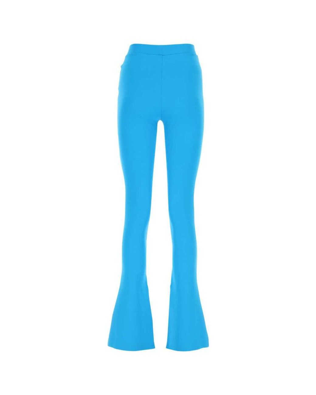 Off-White c/o Virgil Abloh Blue Nylon Blend Fluo Joggers