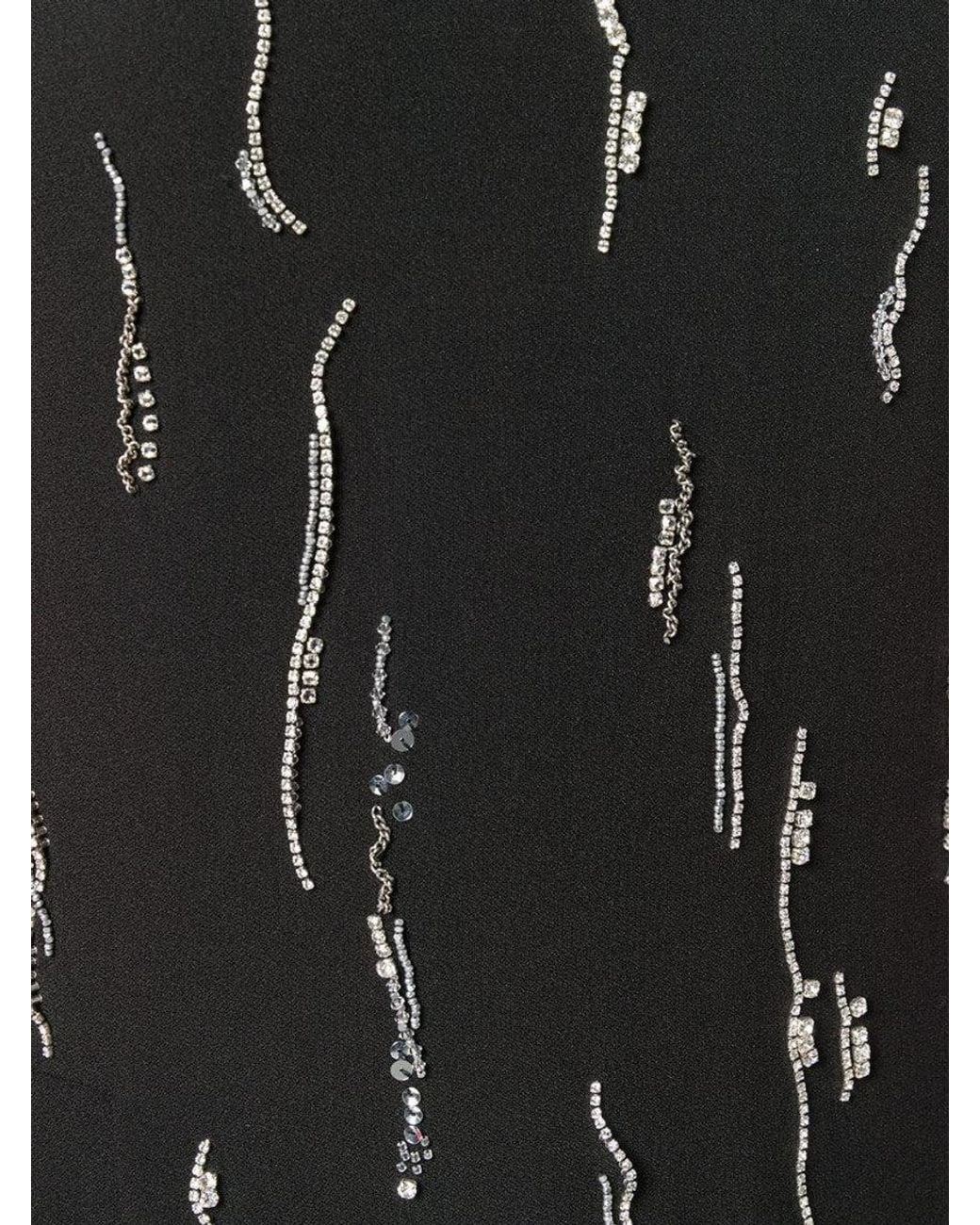 Prada Black Sabl Satin Dress