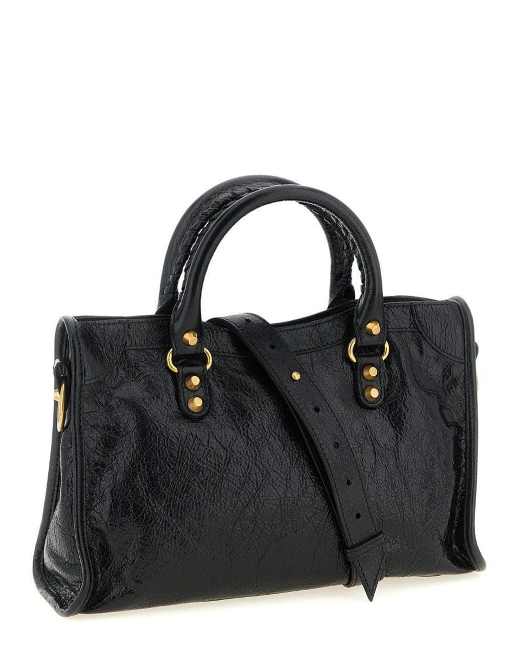 Balenciaga Black Le City Small Satchel
