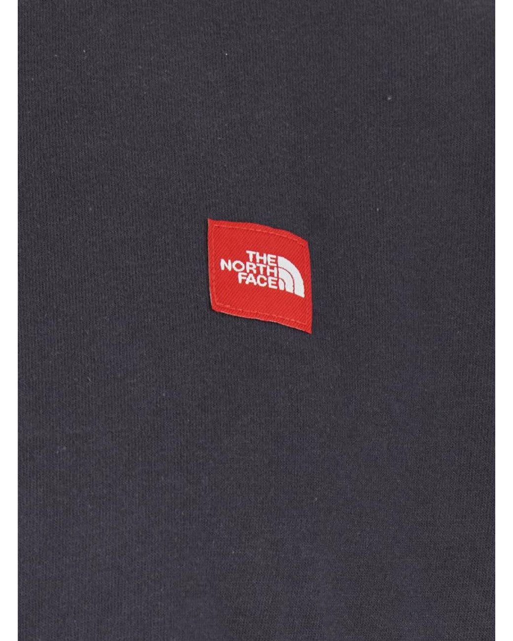 The North Face Blue Logo Crew Neck T-Shirt for men