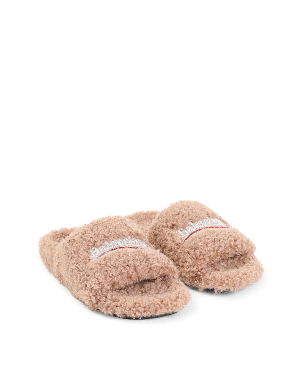 Balenciaga Pink Sliders