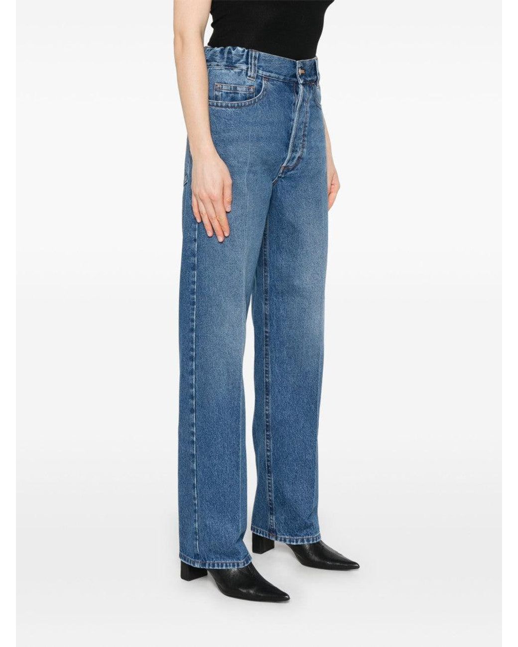 MERYLL ROGGE Blue Straight Jeans