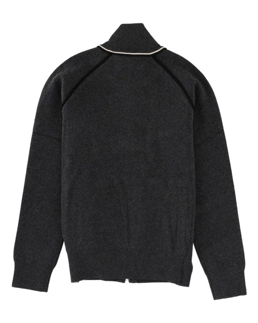 Isabel Marant Black Logo Mock Collar Sweater