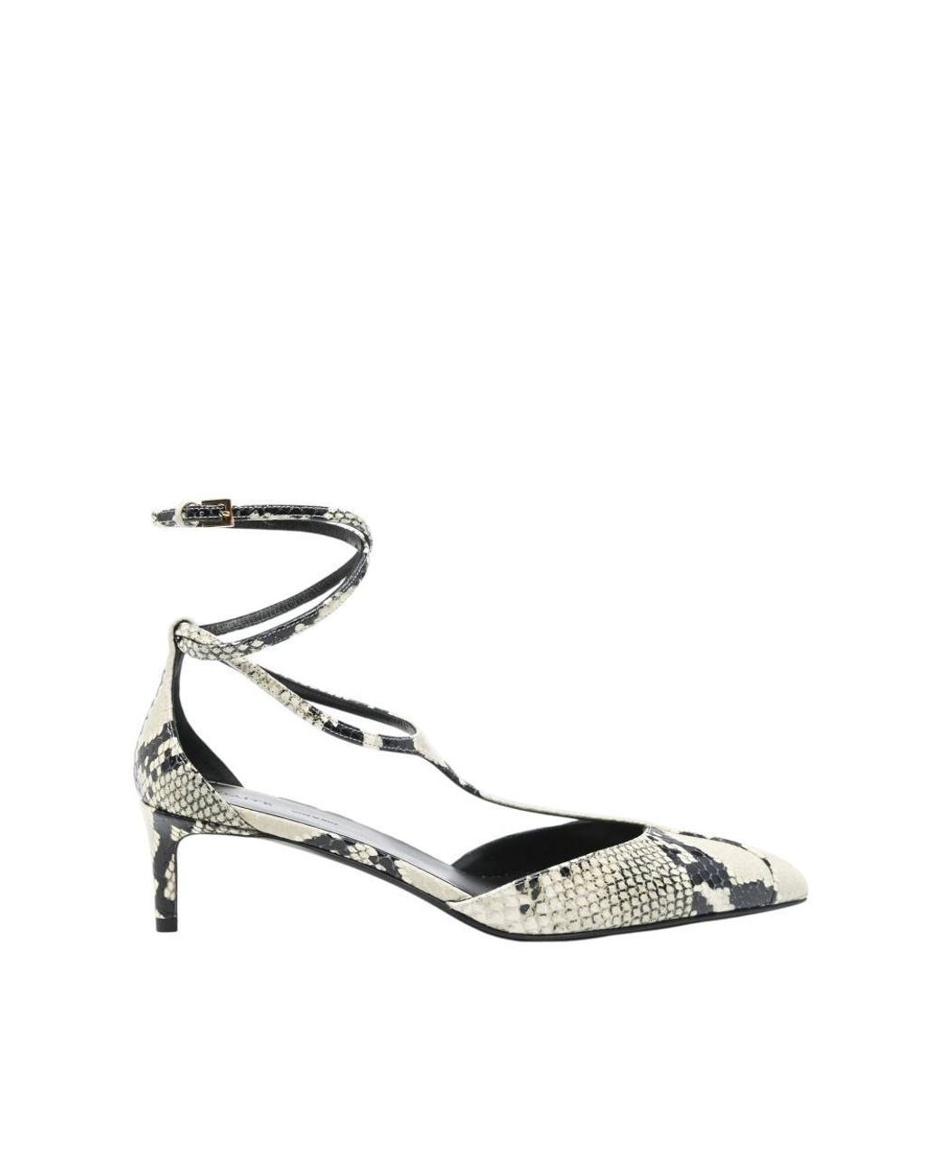 Khaite Metallic Printed Heels