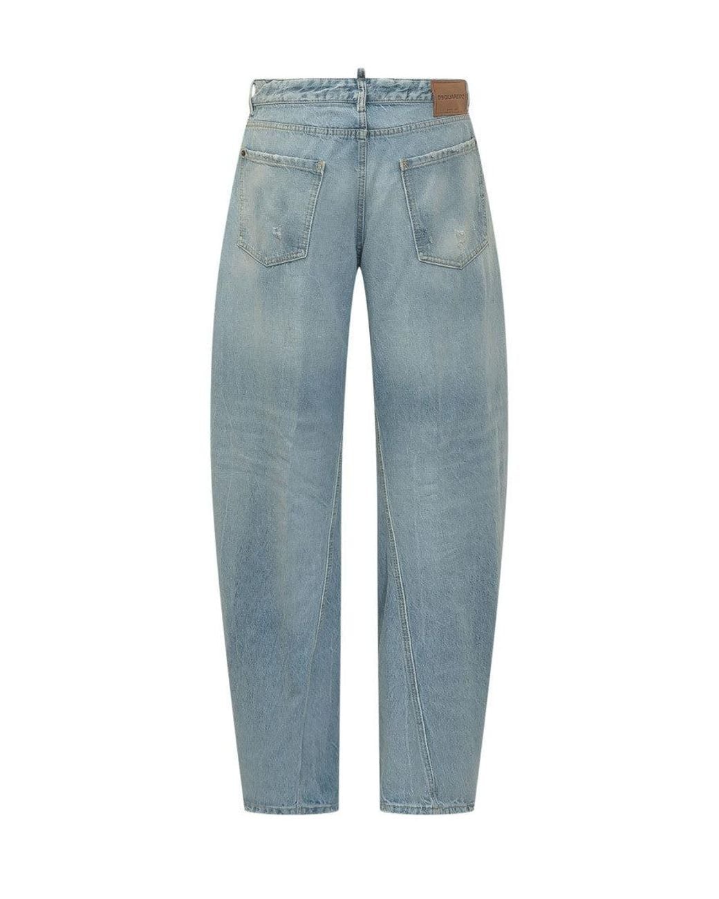 DSquared² Blue Loose Fit Jeans For Spring/Summer 2025