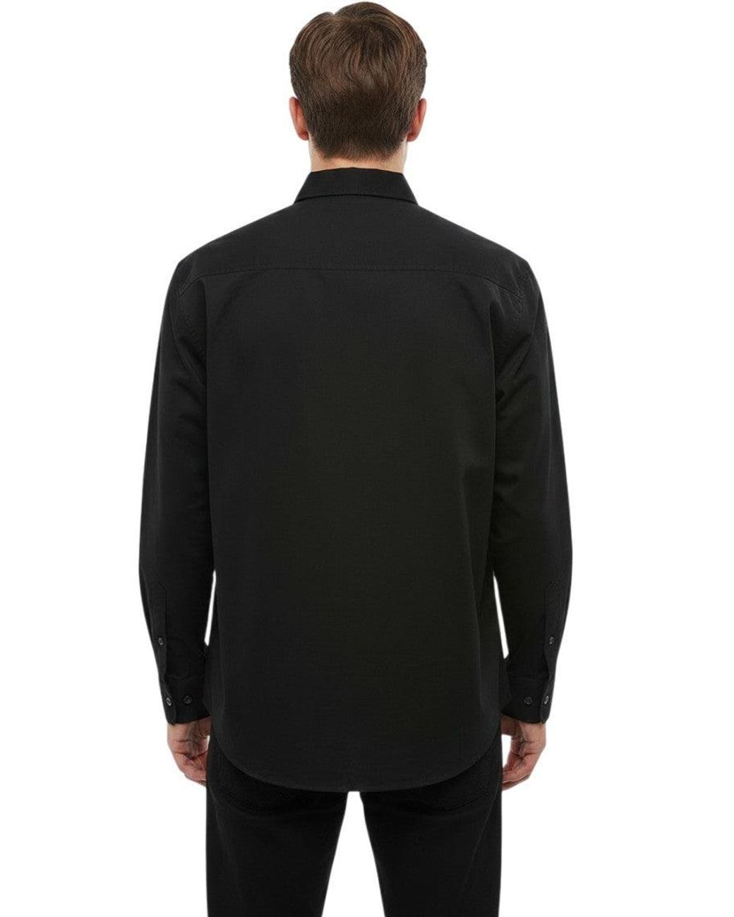 DSquared² Black Regular Logo Shirt for men
