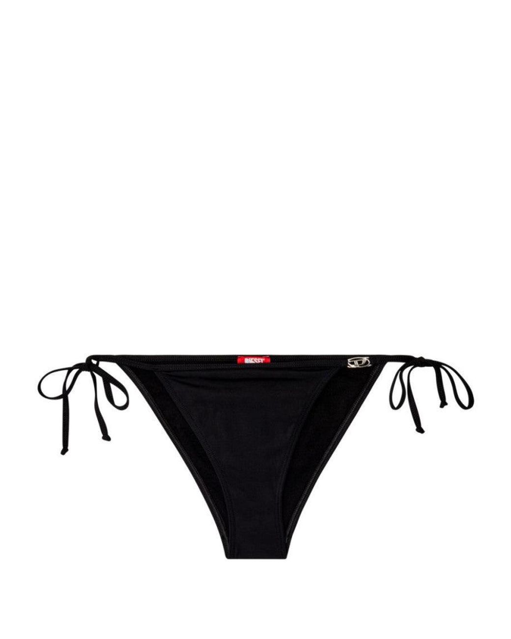 DIESEL Black Bikini Bottom Swimwear