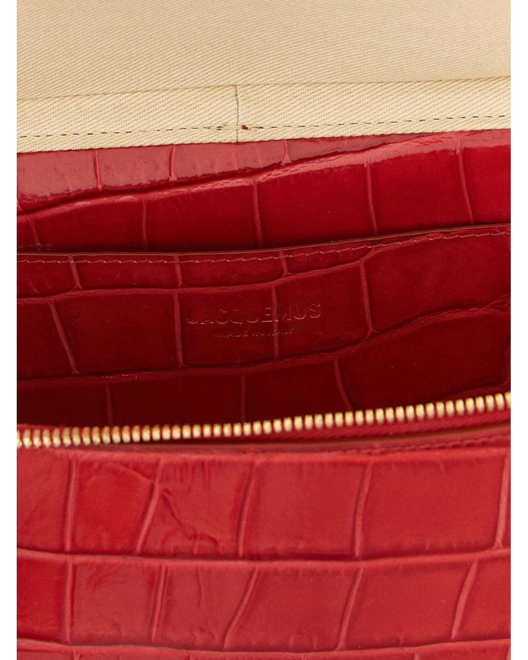 Jacquemus Red Le Petit Vanity Small Crossbody Bag
