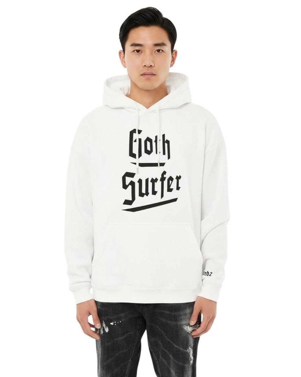 DSquared² White Regular Graphic Hoodie for men