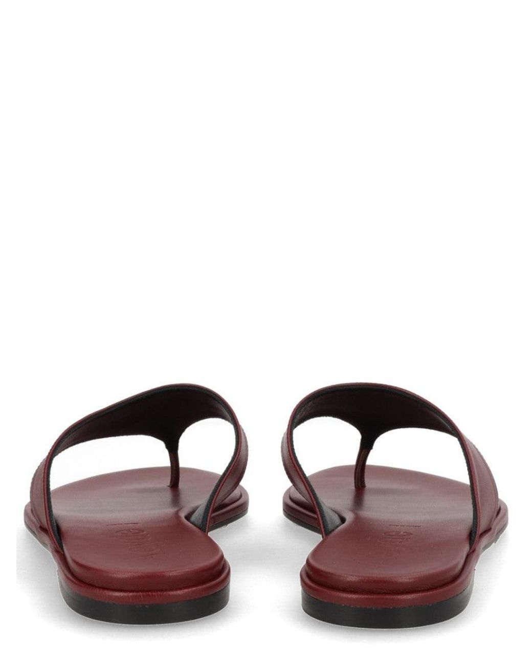 Aeyde Brown Slip On Slippers
