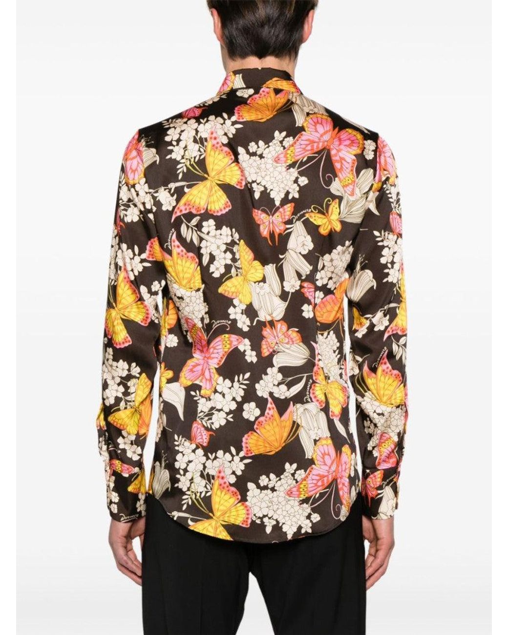 DSquared² Orange Shirts for men