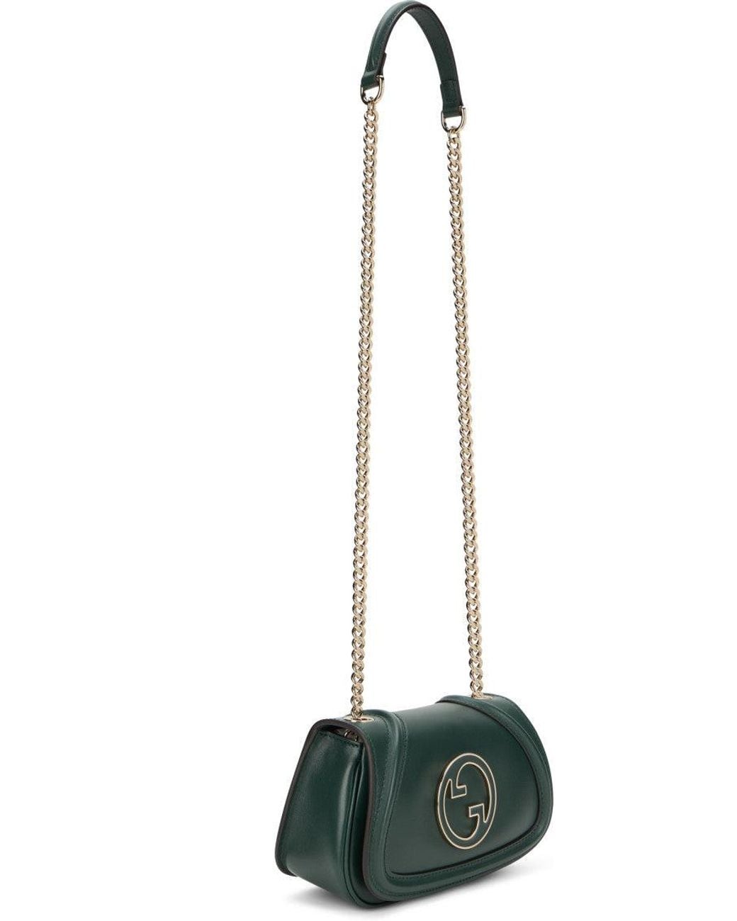 Gucci Green Blondie Small Shoulder Bag