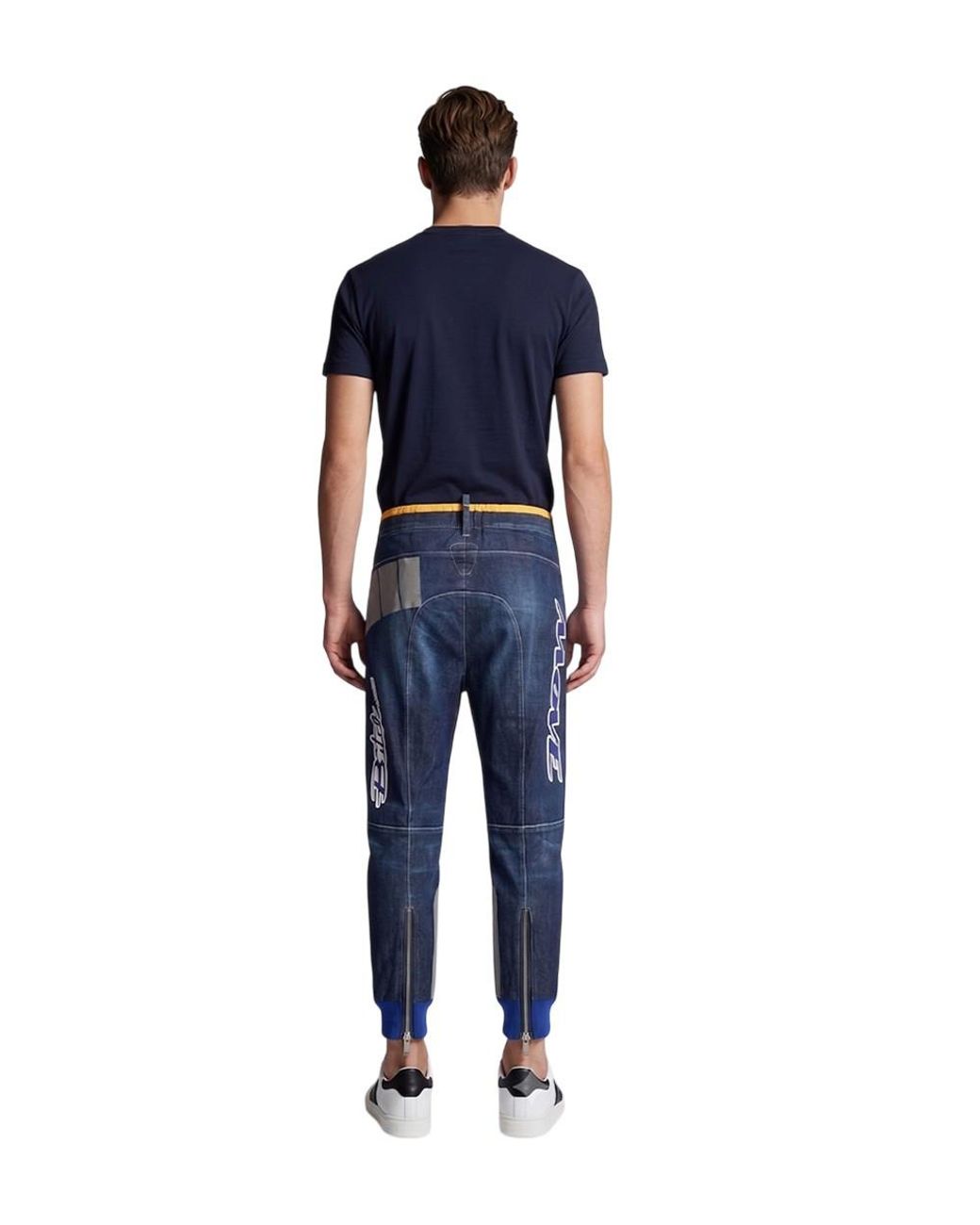 DSquared² Blue Regular Pants for men