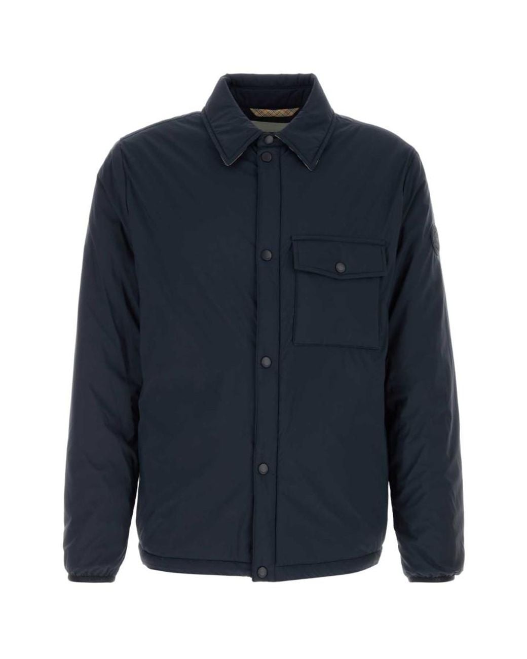 Burberry Blue Regular Jacket for men