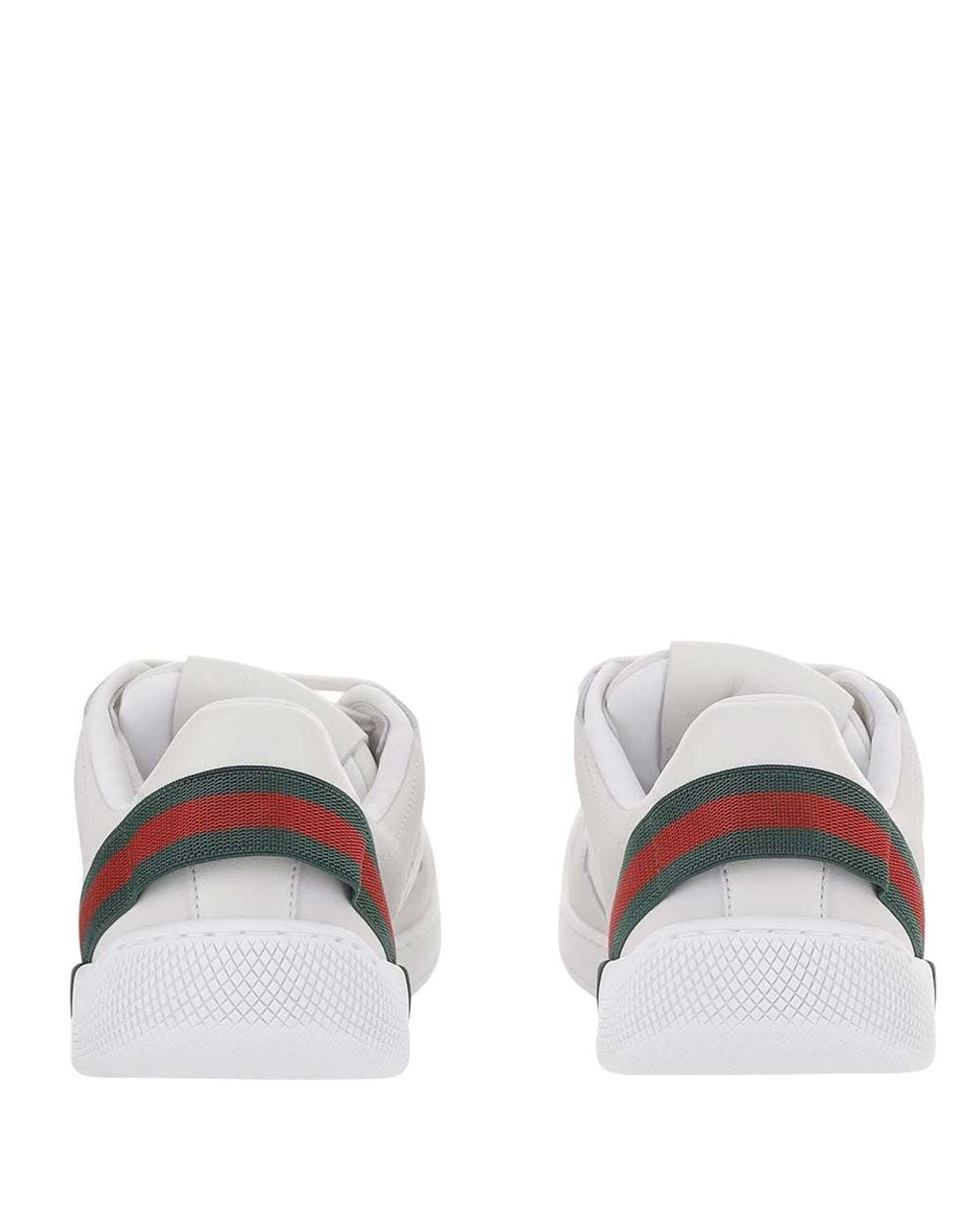 Gucci White Screener 3.0 Sneakers