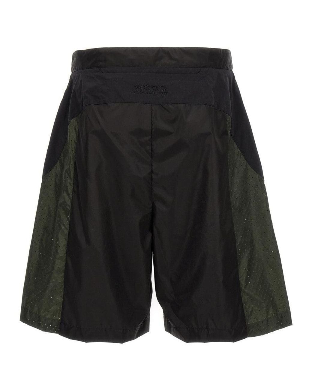 Moncler Black Bermuda Shorts for men