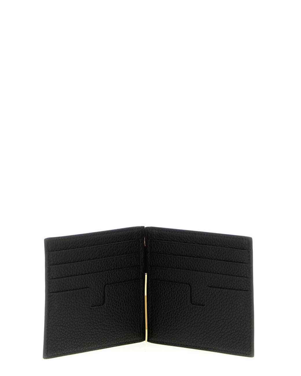 Tom Ford Black Logo Wallet for men