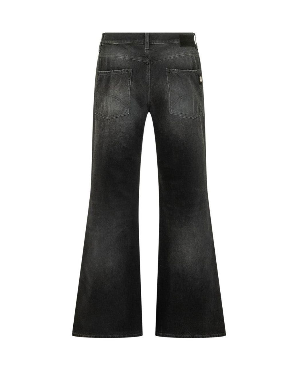Amiri Black Flared Jeans for men