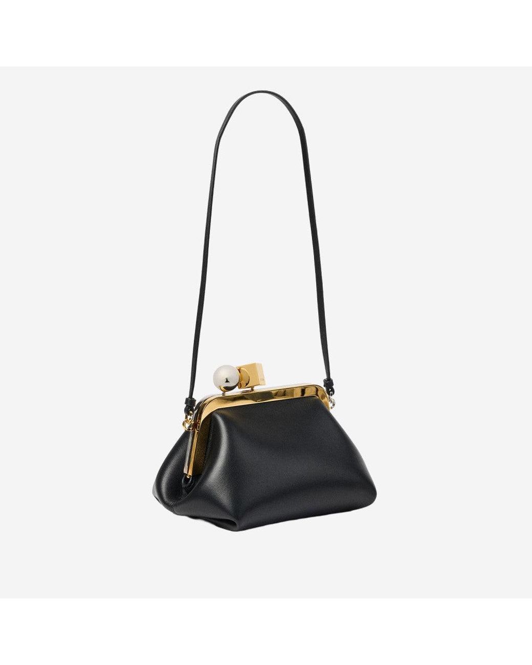 Jacquemus Black Berlingot Clutch