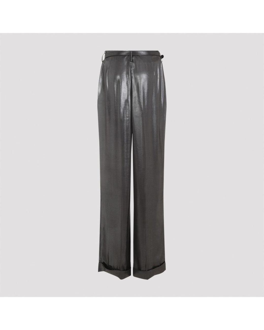 Ralph Lauren Gray Acklie Pleated Pants