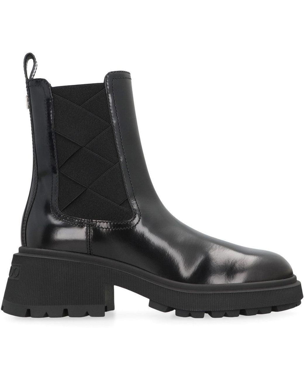 Jimmy Choo Black Louri Ankle Boots