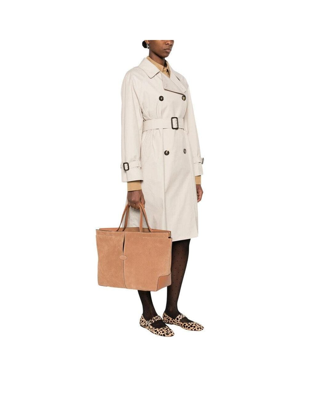 Tod's Brown Di Bag Large Tote