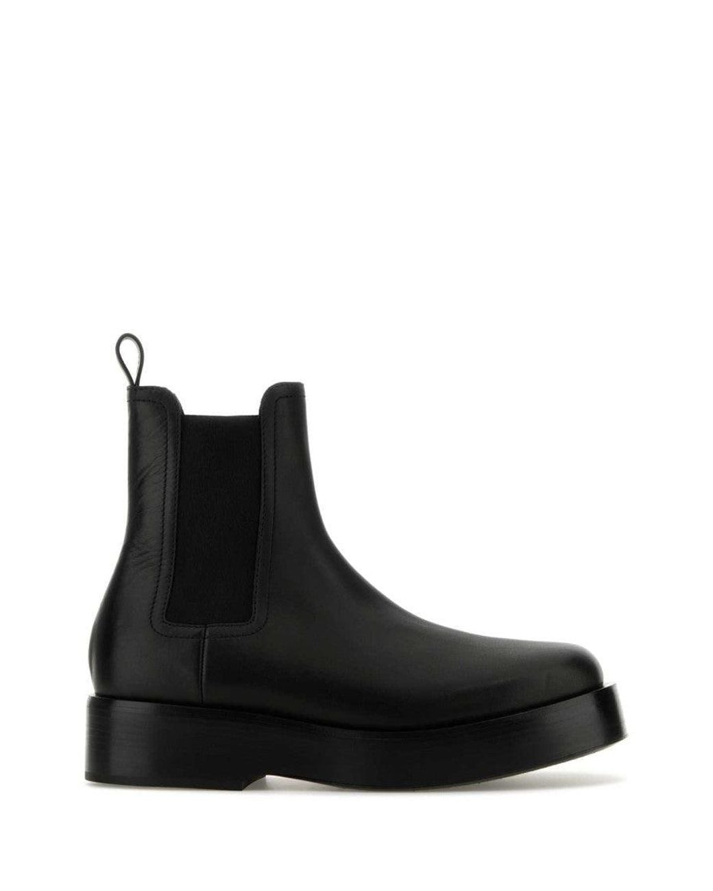 Bottega Veneta Black Chelsea Boots for men