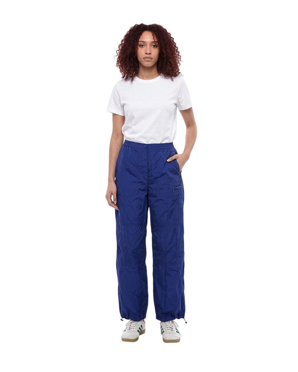 Stella McCartney Blue Relaxed Cargos Pants