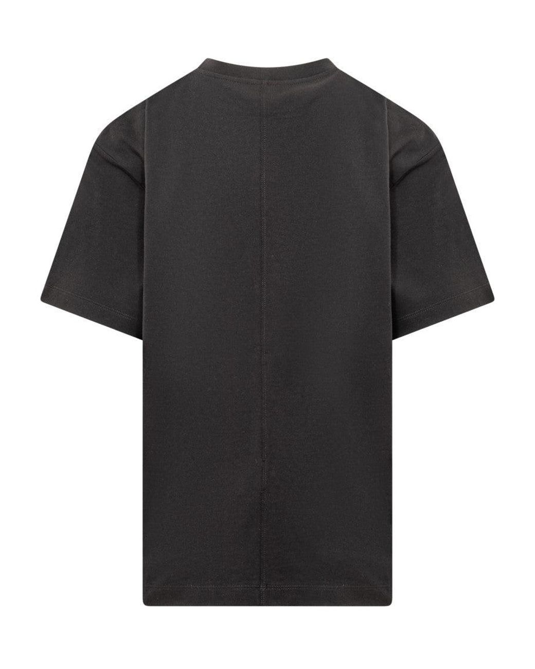 ARMARIUM Black Solid Crew Neck T-Shirt