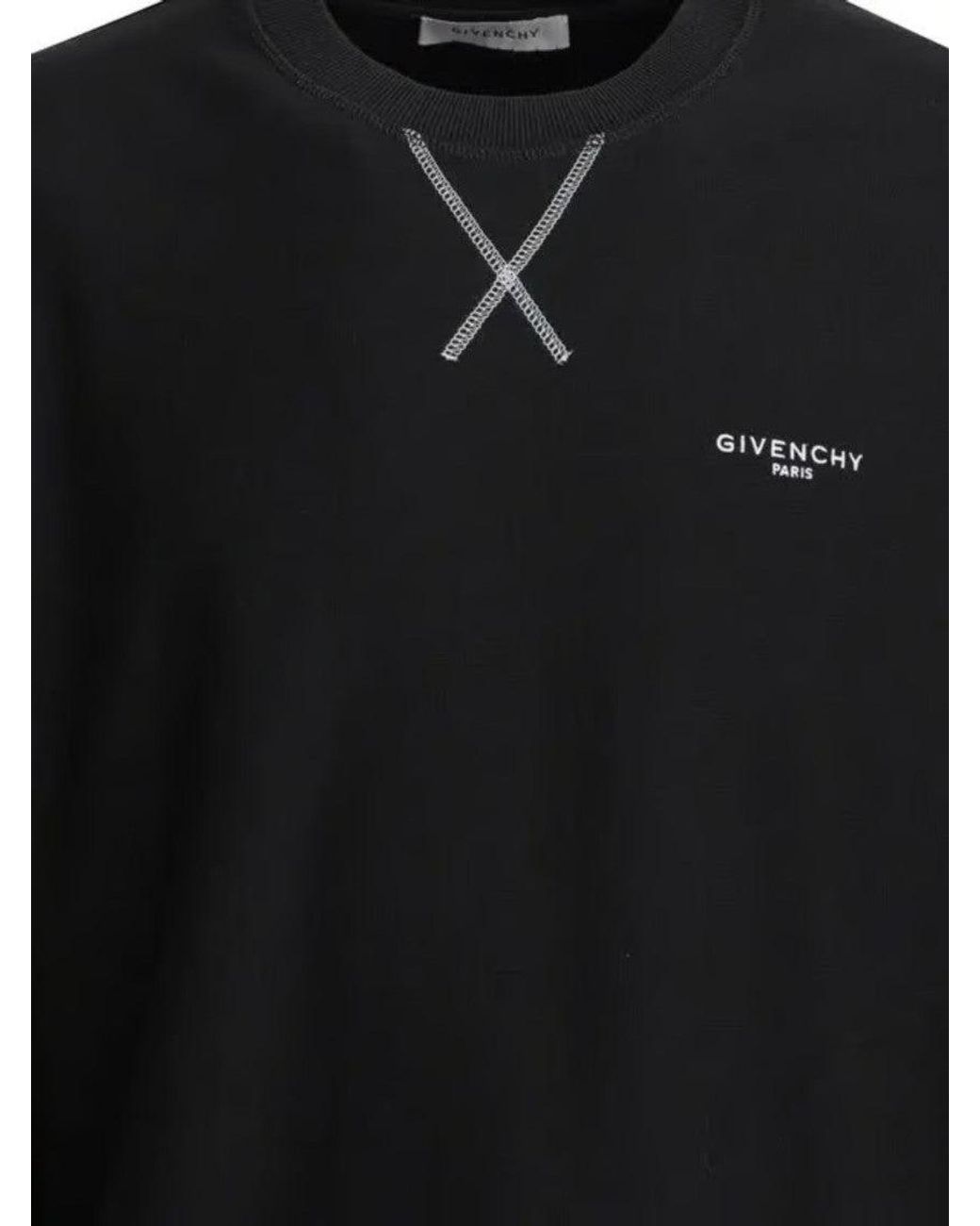 Givenchy Black Couture Seam Sweatshirt for men