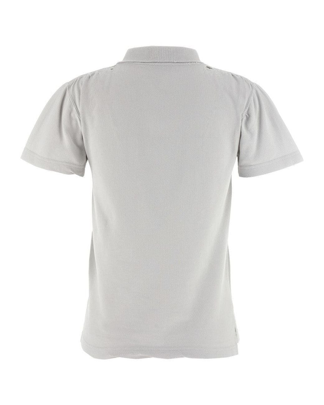 Balenciaga Gray Laurel Polo Shirt
