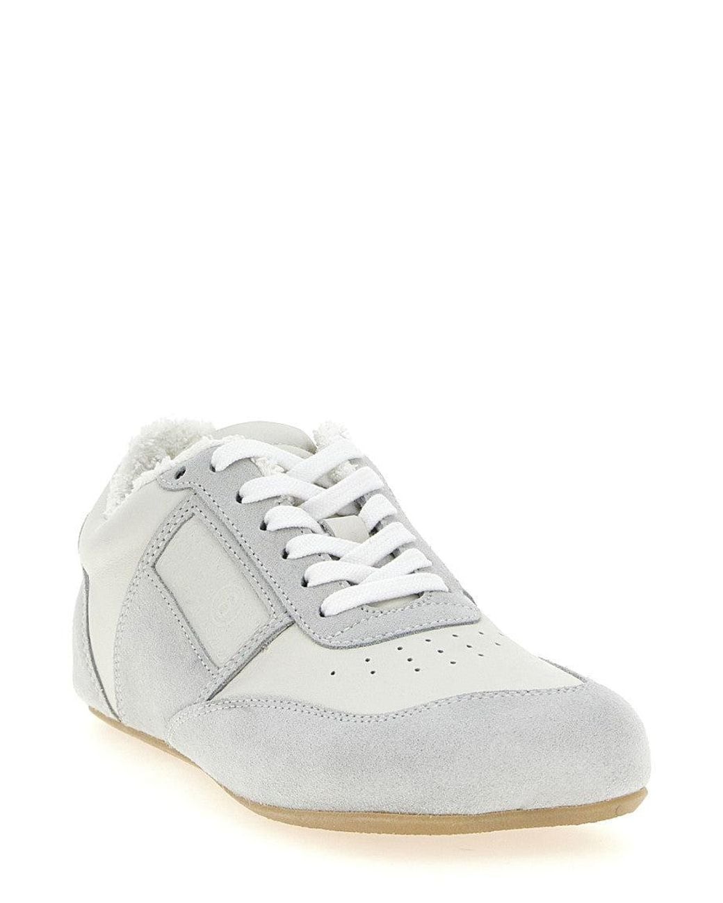 MM6 by Maison Margiela White Anatomic Sneakers