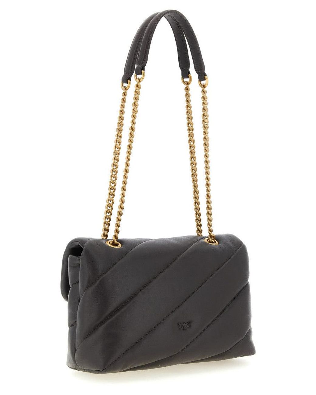 Pinko Black 'Love Bag Puff Maxi' Crossbody Bag