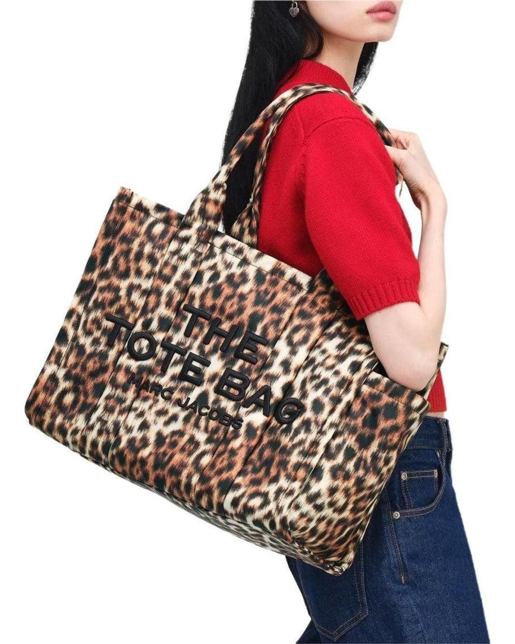 Marc Jacobs Metallic Print The Large Tote
