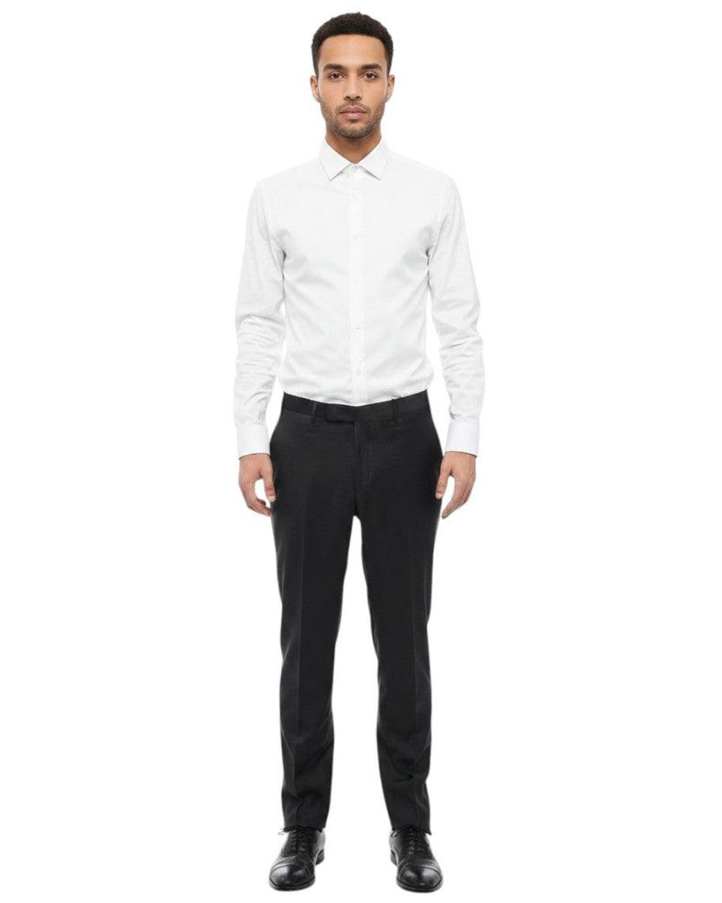 Corneliani White Tailored Trousers for men