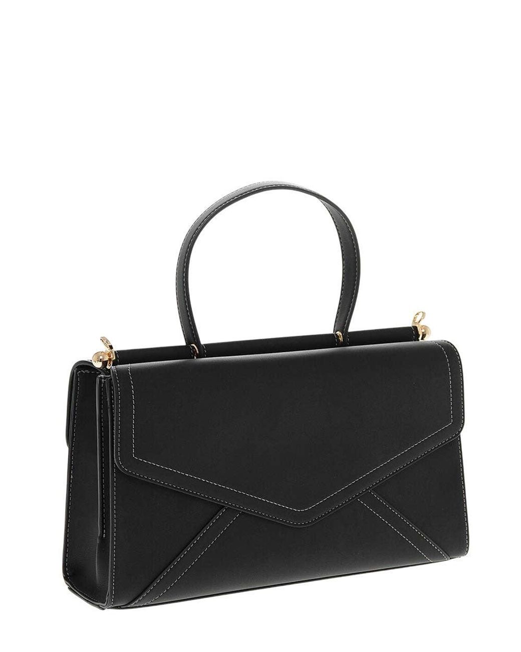 Love Moschino Black Logo Medium Satchel