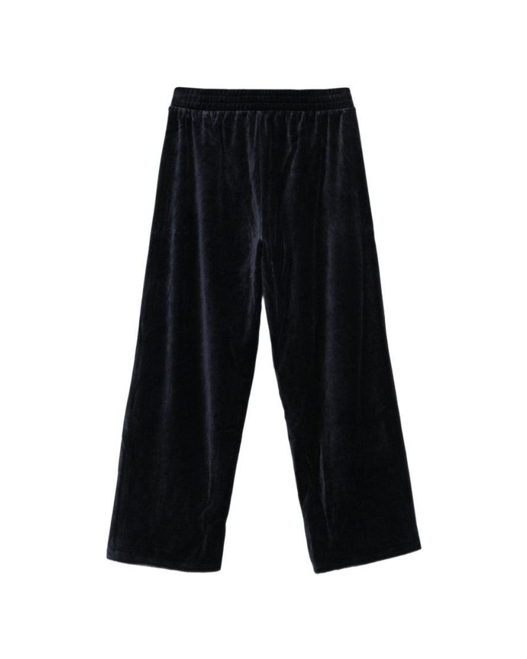EA7 White Logo Elasticated Trousers for men