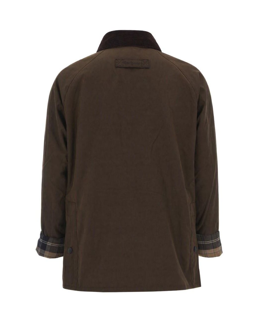 Barbour Brown Solid Shirt Collar Jacket for men