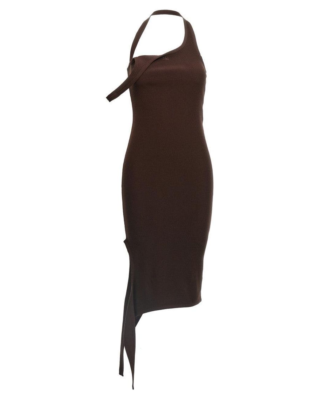 Courreges Brown Undressed Dress