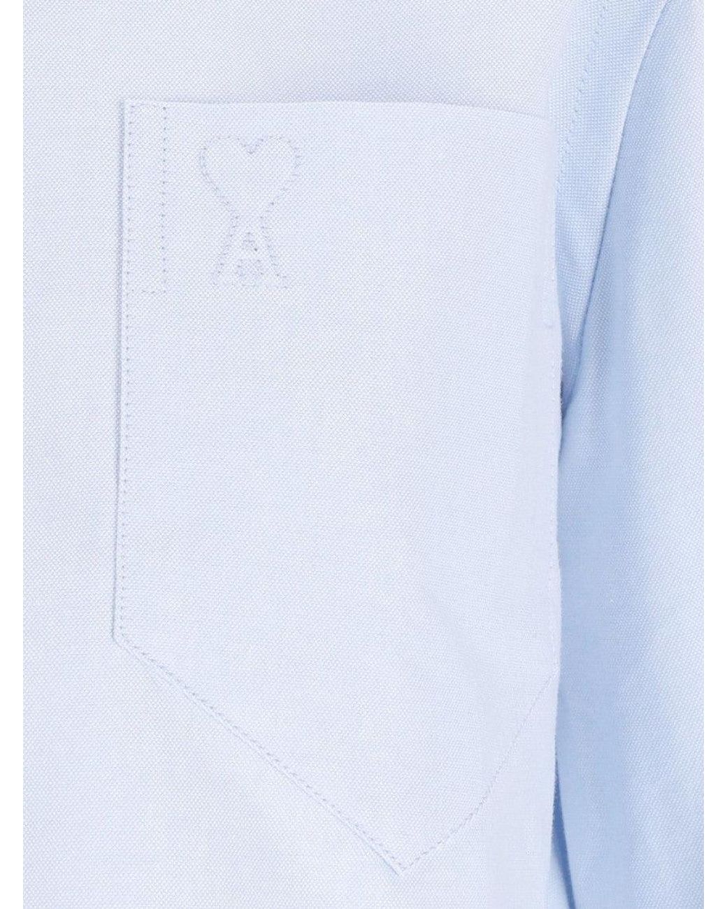 AMI Blue Light Regular Shirt