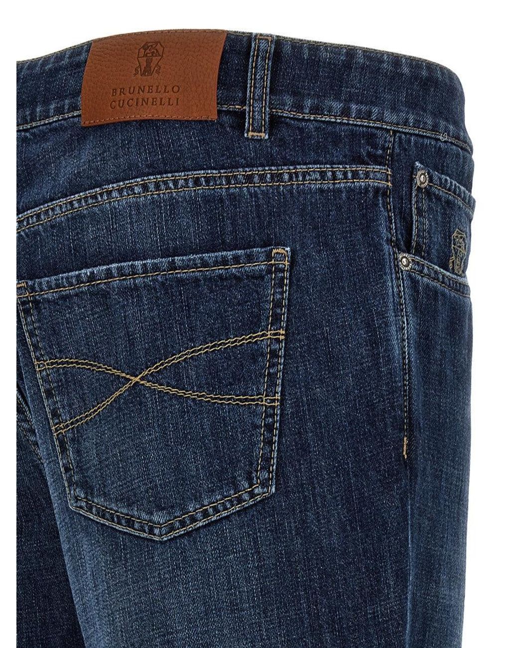 Brunello Cucinelli Blue Jeans for men