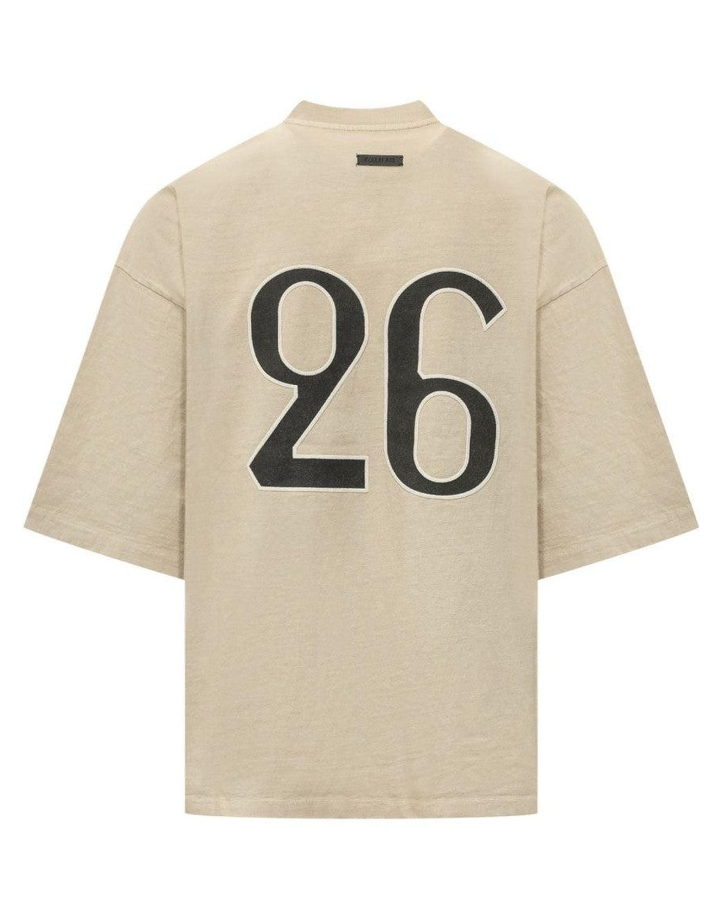 Fear Of God Natural Graphic Crew Neck T-Shirt for men