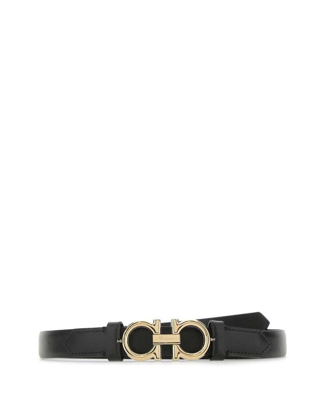 Ferragamo Black Belts