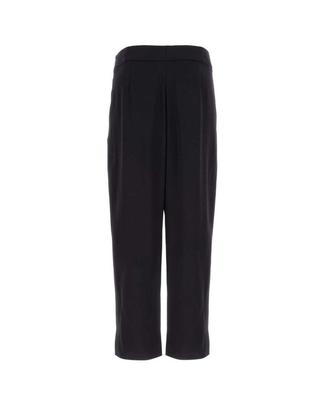 Saint Laurent Black Midnight Crepe Satin Pant for men