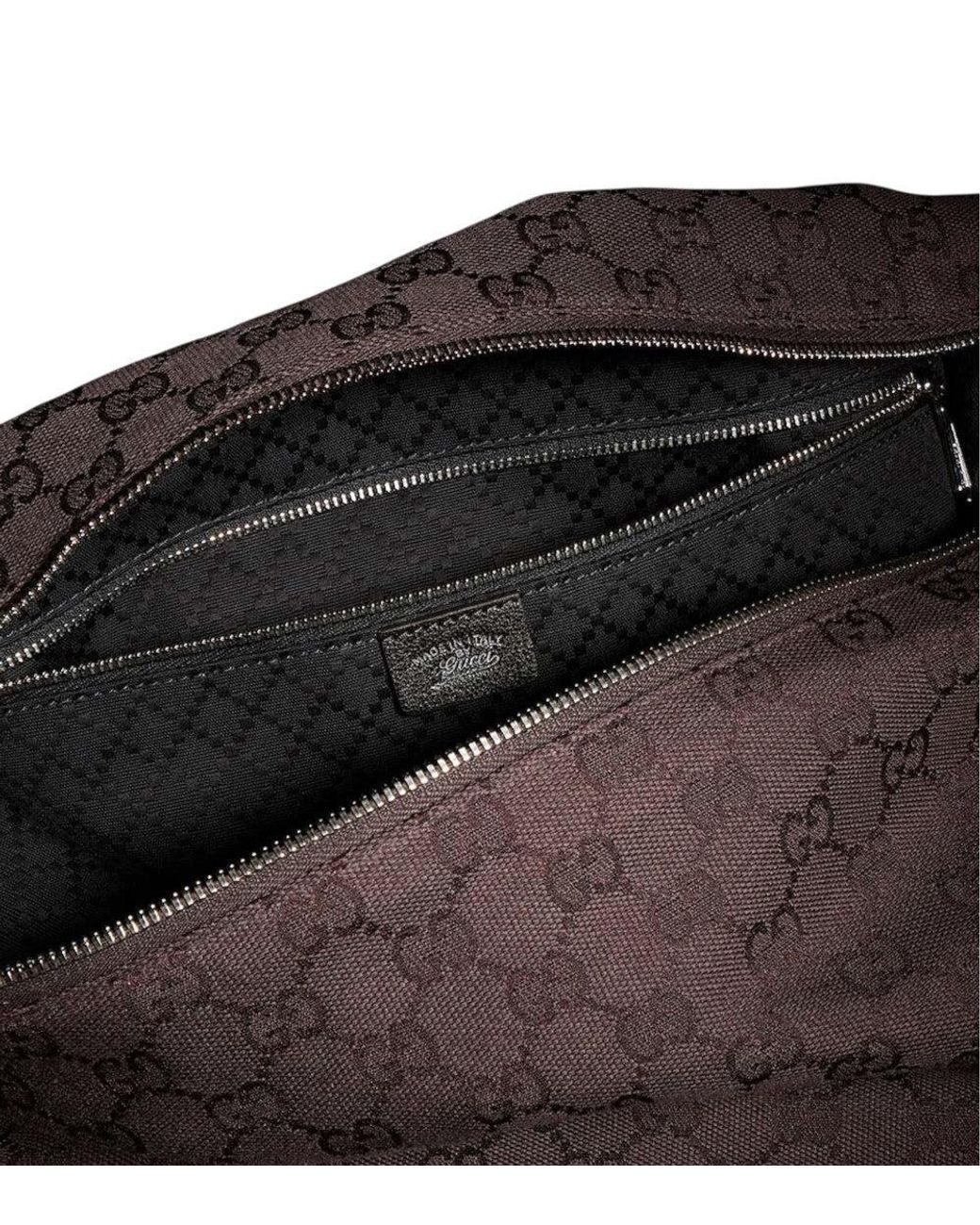 Gucci Brown Dark Brera Medium Crossbody Bag