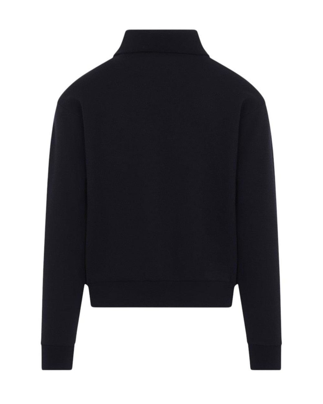 Jil Sander Blue Half Zip Sweatshirt for men