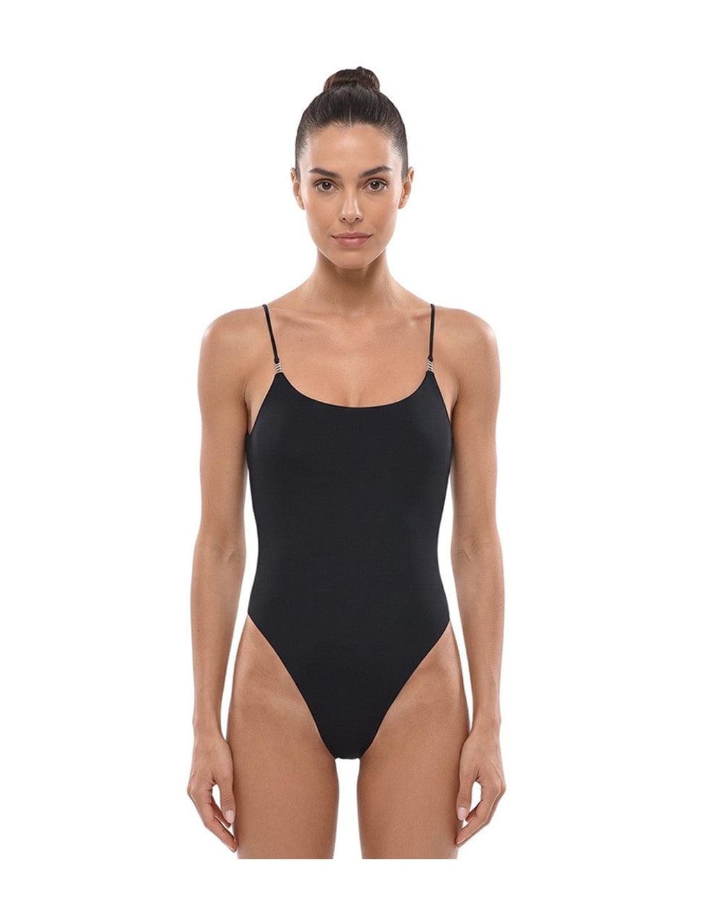 DSquared² Black Solid Swimwear
